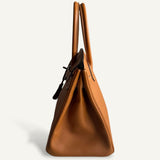 Bolsa Hermès Birkin 30 Epsom Toffee com Ferragens Palladium