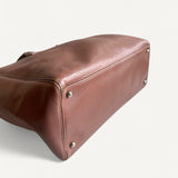 Bolsa Chanel Executive Cerf Tote Bag Beige