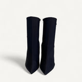 Bota Louis Vuitton Ribana Preta com Monograma