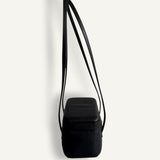 Bolsa Chanel Preppy Coco Long Vanity Bag Preta