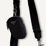 Bolsa Prada Re-Edition 2005 Re-Nylon Preta