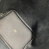 Bolsa Hermès Picotin 18 Noir com Ferragens Gold