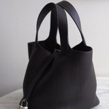Bolsa Hermès Picotin 18 Clemence Ebene com Ferragens Palladium