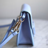 Bolsa Valentino Vsling Calfskin Light Blue Small