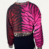 Blusa Dolce & Gabbana Cotton Sweathirt With Tiger Prin