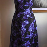 Vestido Prada Mid-length Azul e Preto