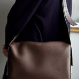 Bolsa Ferragamo Tiracolo Lambskin Marrom