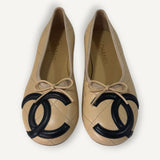 Sapatilha Chanel Coco Beach Cambon Nude
