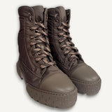 Bota Hermès Cano Baixo Fresh Etoupe