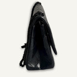 Bolsa Chanel 2.55 Reissue Preta com Ferragens Black