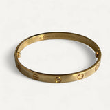 Pulseira Cartier Love em Ouro Amarelo
