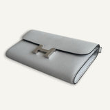 Bolsa Hermès Constance To Go Epsom Bleu Glacier com Ferragens Palladium