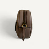 Pochete Gucci GG Marmont Nude com Ferragens Douradas