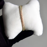Pulseira em Ouro Amarelo 18K com Diamantes