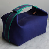 Bolsa Necessaire Hermès Bride-a-Brac Tote  Bleu Marine