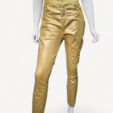 Calça Dourada Dolce & Gabbana
