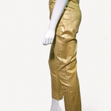 Calça Dourada Dolce & Gabbana
