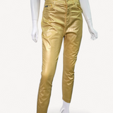 Calça Dourada Dolce & Gabbana