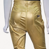 Calça Dourada Dolce & Gabbana