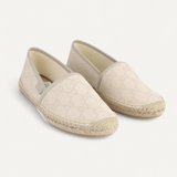 Espadrille Gucci GG Canvas Creme