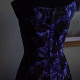 Vestido Prada Mid-length Azul e Preto