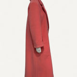 Trench Coat Burberry em Lã Pink