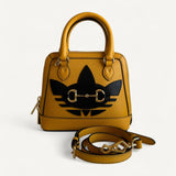 Bolsa Gucci X Adidas Horsebit 1955 Mini Bag Amarela