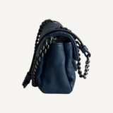 Bolsa Chanel Classic Flap Azul marinho