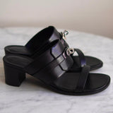 Sandália Hermès Ninon 50 Noir