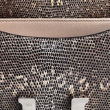 Bolsa Hermès Constance em Couro Lizard com Ferragens Palladium