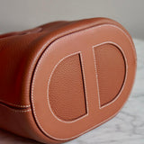 Bolsa Hermès In the Loop Togo Gold  com Ferragens Gold