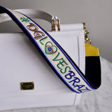Bolsa Dolce & Gabbana Sicily Branca com Ferragens Douradas