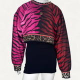 Blusa Dolce & Gabbana Cotton Sweathirt With Tiger Prin