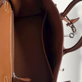 Bolsa Hermès Birkin 25 Togo Gold com Ferragens Palladium