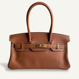 Bolsa Hermès Birkin Shoulder Light 29 Evercolor Gold com Ferragens Gold