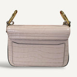 Bolsa Chloè Tiracolo Croco Rose