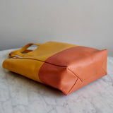 Bolsa Celine Tote Cabas Vertical Bicolor