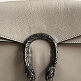 Bolsa Gucci Dionysus Small Cinza com Ferragens Prateadas
