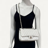 Bolsa Chanel Classic Double Flap White