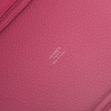 Bolsa Hermès Picotin 18 Clemence Mauve Pale com Ferragens Palladium