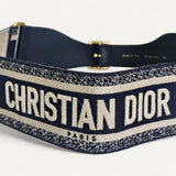 Cinto Christian Dior Logo Canvas Belt 85