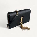 Bolsa Saint Laurent Kate Tassel Small Preta