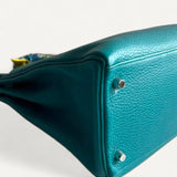 Bolsa Hermès Kelly 32 Vert Verone com Ferragens Palladium