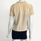 Casaco Chanel em Tweed Off-white