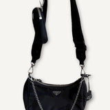 Bolsa Prada Re-Edition 2005 Re-Nylon Preta