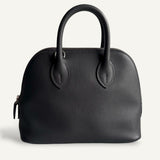 Bolsa Hermès Mini Bolide Cheve Mysore Ardoise com Ferragens Palladium