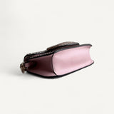 Bolsa Valentino Garavani Small Valentino Garavani Locò Shoulder Bag With Rhinestones Rosa