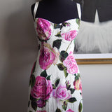 Vestido Dolce & Gabbana Com Estampa Floral