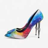 Scarpin Philipp Plein Tie Dye Multicolor