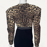 Blusa Dolce & Gabbana Animal Print